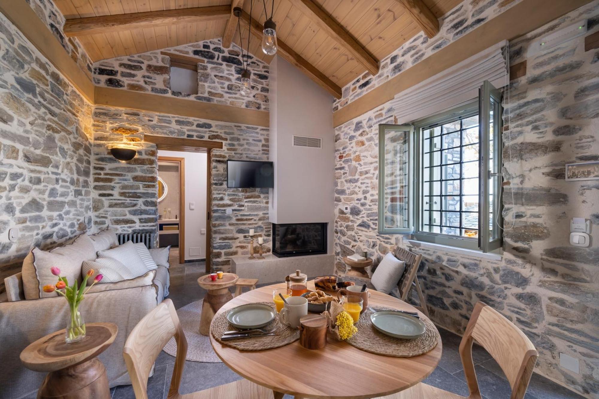 Strofilos Villas Áyios Vlásios Buitenkant foto