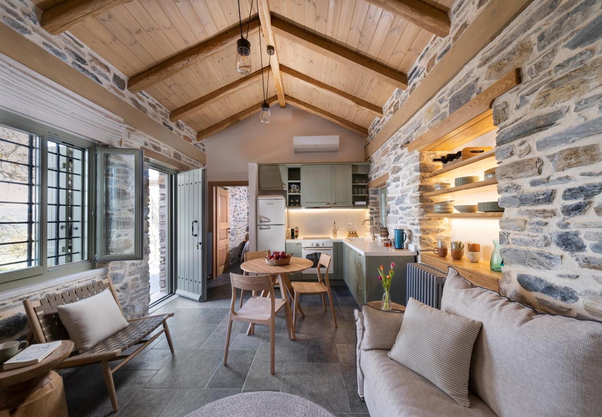 Strofilos Villas Áyios Vlásios Buitenkant foto