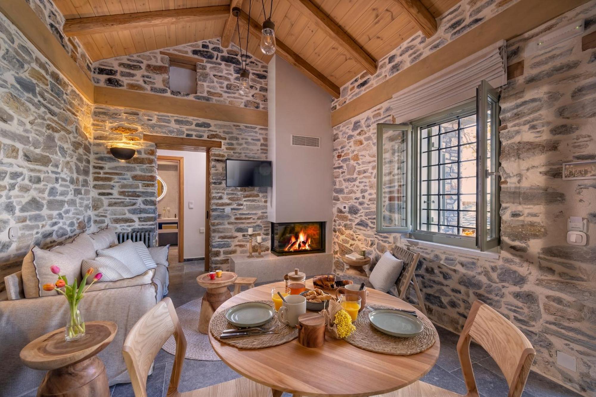 Strofilos Villas Áyios Vlásios Buitenkant foto
